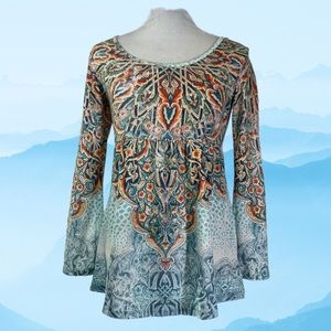 One World tunic babydoll top size M